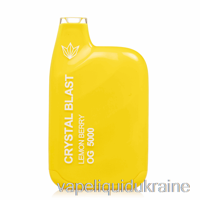 Vape Ukraine Crystal Blast OG5000 Disposable Lemon Berry